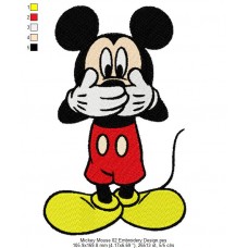 Mickey Mouse 02 Embroidery Design